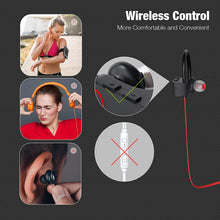 Laden Sie das Bild in den Galerie-Viewer, Boean Bluetooth Headphones U8- Red